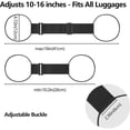thumbnail image 3 of Multi Use Strong Adjustable Luggage Connector Straps, 2026 New Upgrade Wear-Resistant Luggage Connector Straps Secure Stacking for Luggage Strap, Elastic Adjustable Luggage Straps and Carry-On Straps, 3 of 8