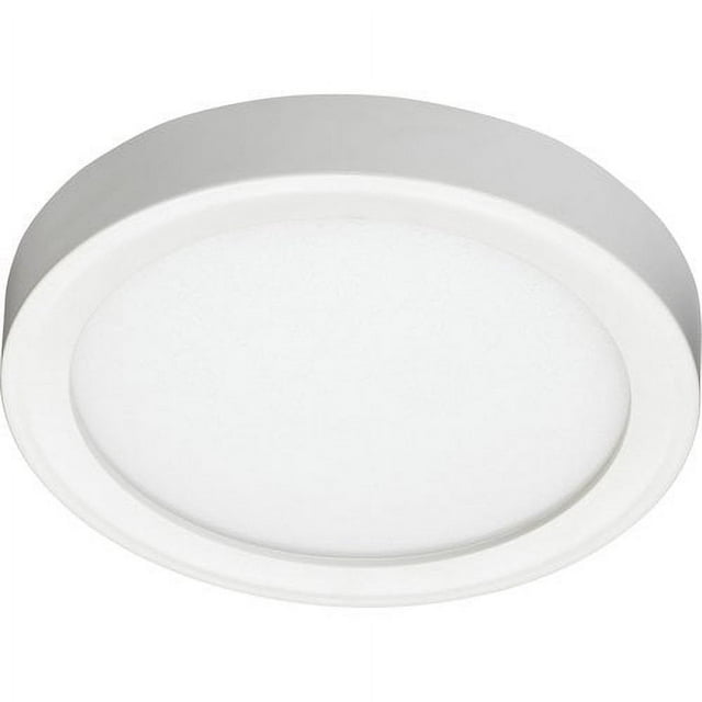 Juno Lighting JSF 5IN 07LM 30K 90CRI MVOLT ZT WH LED Round 5-Inch Slim Form Flush Mount Ceiling Light, White