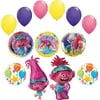 Trolls World Tour Party Supplies Poppy's Birthday Balloon Bouquet Decorations