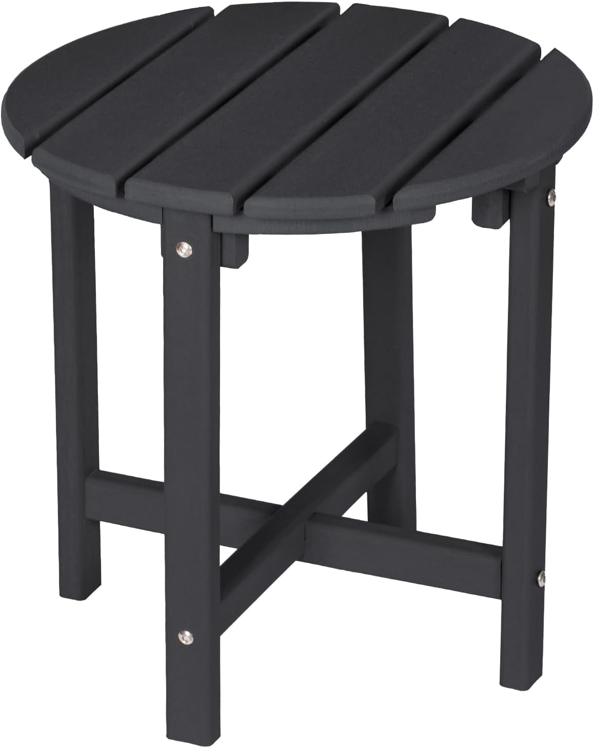 Nalone Outdoor Side Table, HDPE Adirondack End Table, Weather Resistant
