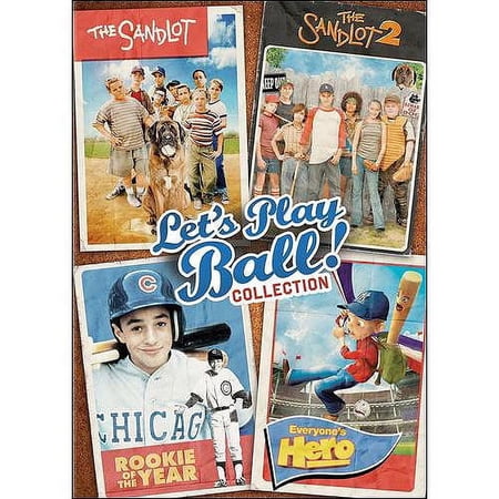 Pre-Owned Let's Play Ball! Collection: The Sandlot / 2 Rookie Of Year Everyone's Hero (Widescreen)