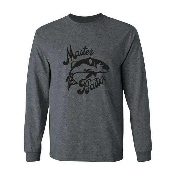 Master Baiter Adult Long Sleeve T-shirt