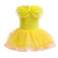 thumbnail image 3 of WIBACKER Toddler Baby Girls Romper Tutu Dress 3-18M Princess Bodysuit Tulle Dresses with Headband Birthday Christmas Halloween Costume, 3 of 12