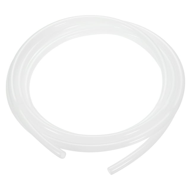 Uxcell 1/4"ID x 3/8"OD Tubo PE Translúcido Flexible de Agua Blanco, 10 Pies