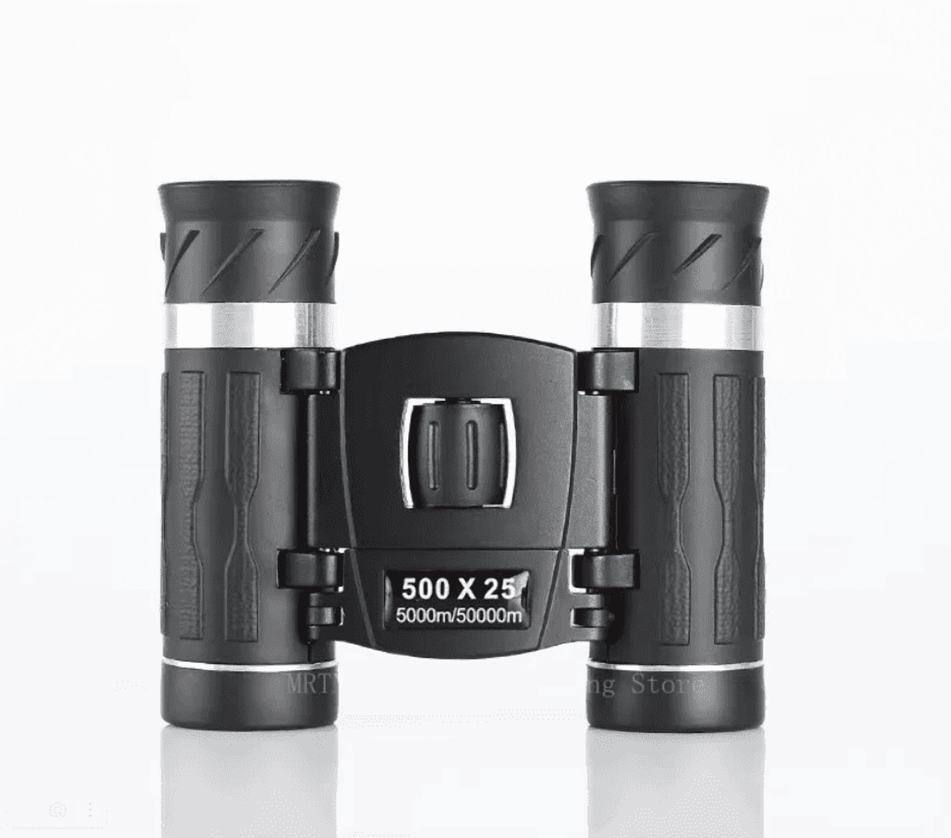 500X25 Portable Hd Zoom 5000M/50000M Binoculars Telescope Powerful Folding Long-Distance Hunting Outdoor Camping Sports