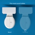 thumbnail image 4 of Brondell Swash SE400 Bidet Seat with Sidearm, Dryer and Stainless Steel Nozzle, Round White, 4 of 7