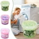 thumbnail image 1 of Cápsulas de detergente para ropa 5 en 1 potencia, aroma fresco persistente, cápsulas quitamanchas, cubo de 100 dos, limpieza profunda concentrada, combate a olores, 1 of 6