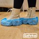 thumbnail image 4 of Cubrezapatos desechables SAFEKO, paquete de 100, antideslizantes, azules, 4 of 6