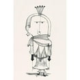 thumbnail image 3 of Klee, Paul 17x24 Black Modern Framed Museum Art Print Titled - Witch with a Comb, 3 of 5
