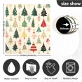 thumbnail image 6 of Dailycode Dishwasher Magnet Cover Magnetic Fridge Door Cover Home Kitchen Decor, Beautiful Christmas Trees, 23"x 26", 6 of 6