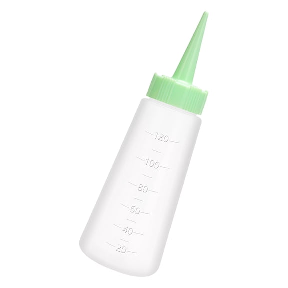 120ml Hair Oil Applicator Bottle Salon Shampoo Applicator Hair Cleaning Bottle Plastic Squeeze Bottle