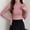 Pink, variant on BUIGTTKLOP Turtlenecks Tops for Women Fall Winter Long Sleeve Ribbed Knit Shirts Thermal Slim Fit Lightweight Undershirts