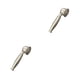 thumbnail image 4 of Naiovety Cabezal de ducha de baño, rociador de grifo de baño portátil, accesorio de Hardware de alta presión, duchas de mano resistentes al Cabezal de ducha cepillado 2piezas, 4 of 6