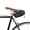 Black, variant on YAHHU Brown Green Waterproof Large Capacity Bicycle Saddle Bag Expandable Rear Seat Trunk Bike Under Seat Tail Pouch for Mountain Road Cycling (8.27 inches / 21.00 cm)