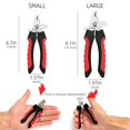 thumbnail image 5 of Dog Cat Nails Clippers - Claw Clipper For Dogs And Cats Large To Small Breeds With Free Nail File, Professional Pet Nail Clippers, 5 of 5
