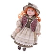 thumbnail image 1 of Muñecas en miniatura de casa de muñecas Muñeca de de 40cm, Vestido de Dama, Figura de Personas, Casa de Muñecas Vintage en Miniatura, 1 of 8