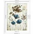 thumbnail image 5 of Art.com Botanical Trio II Neutral Crop Art Print by Silvia Vassileva, White Frame Wall Art, 32" x 40", 5 of 5