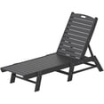 thumbnail image 4 of Paradise Adjustable Adirondack Plastic Outdoor Chaise Lounges (Set of 2), 4 of 9