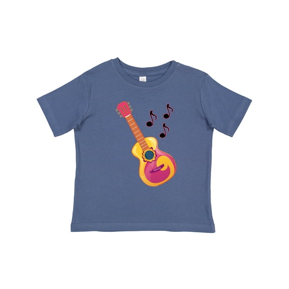 Inktastic Guitar Music Retro Musician Boys or Girls Toddler T-Shirt