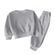 thumbnail image 2 of Conjuntos de blusas y camisas de cuello redondo y manga larga para niños y niñas, sudaderas de manga larga, sudaderas de manga larga, conjunto de top y pantalón para conjuntos deportivos casuales, con, 2 of 4