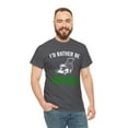 thumbnail image 5 of I'd Rather Be Mowing Shirt, Funny Lawn Mower Tee, Gift For Dad - ID: 514, 5 of 7