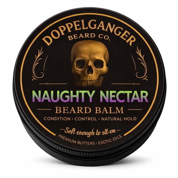 Bálsamo para barba Doppelganger Naughty Nectar, fijación suave