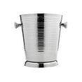 thumbnail image 2 of A La Mode ALM-555, 7-1/2'' x 9'' Double Wall Champagne Ice Bucket w/ Ribbed Surface, Elegant Barware Wine Bucket, 2 of 3