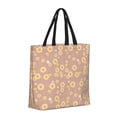 thumbnail image 2 of Naloa Cute Bee Tote Bag for Women, Foldable Tote Bag With Zipper, Large Shoulder Bag, Top Handle Handbag for Travel, Work, Shopping, 2 of 9