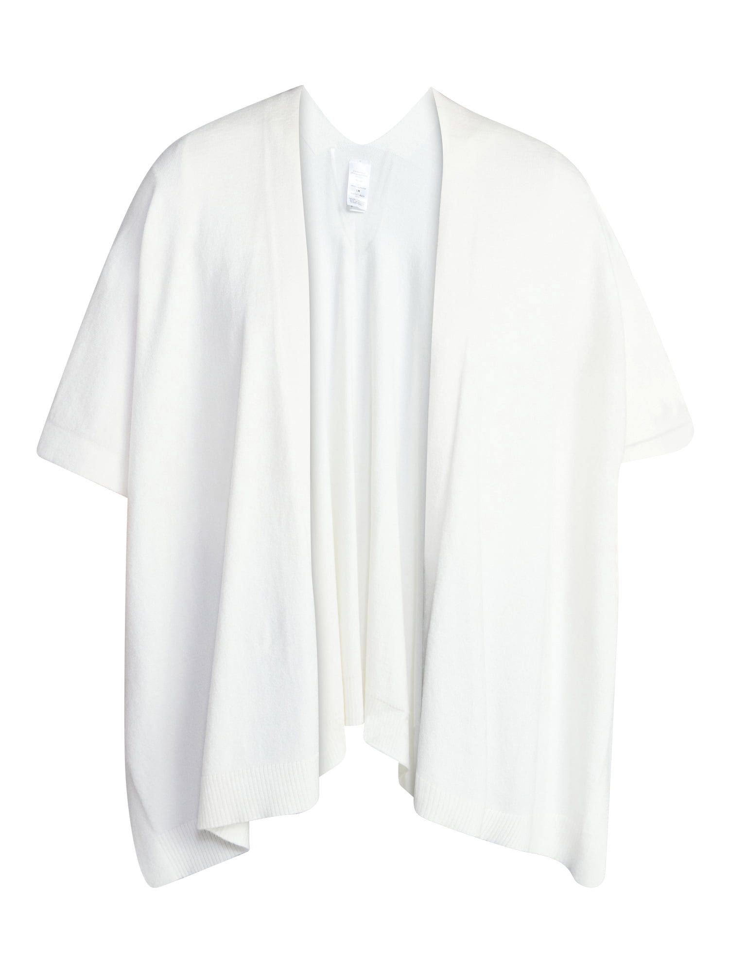 Time and Tru Women's and Women’s Plus Open Front Knit Wrap. Lightweight, Sizes S/M-2XL/3XL