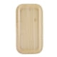 thumbnail image 1 of Sirva sushi y aperitivos con estilo: elegante bandeja de madera para té de 21 x 11 cm, 1 of 8