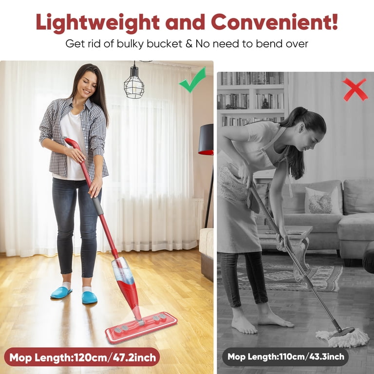 Sugarday Spray Mop with 3 Washable Microfiber Pads photo 2