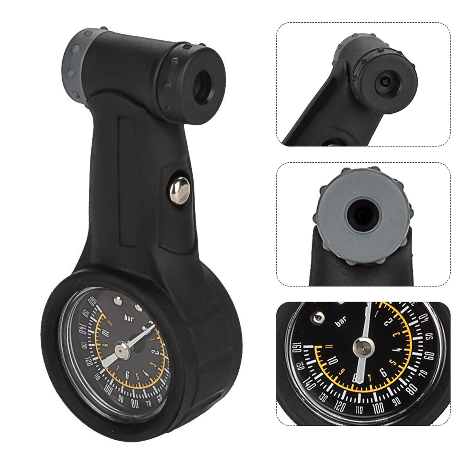 Bike Tire Pressure Gauge Road Mountain Bikes Cycling Repair Tool