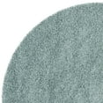 thumbnail image 3 of SAFAVIEH Lavena Solid Plush Shag Area Rug, Seafoam, 6'7" x 6'7" Round, 3 of 7