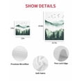 thumbnail image 7 of Mist Forest Mountain Kitchen Dish Towels for Drying Dishes Set of 4, Watercolor Plant Nature Landscape Waffle Weave Microfiber Hand Tea Bathroom Towels Quick Dry & Absorbent Towel 12x12, 7 of 7