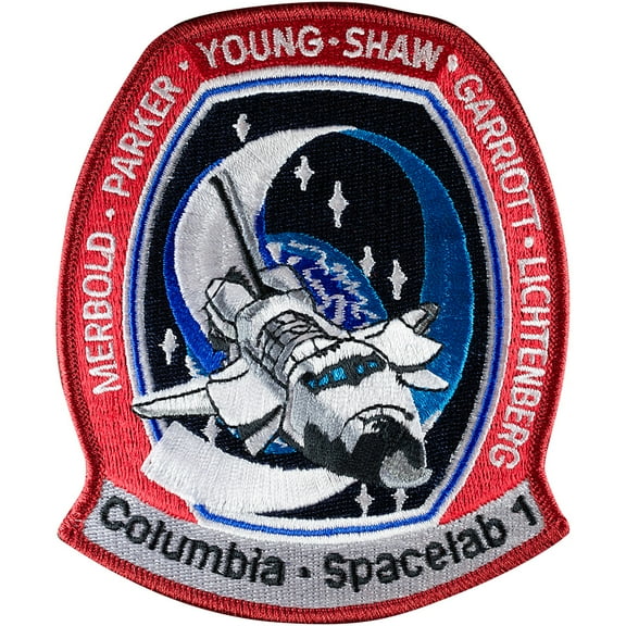 STS-9 NASA Columbia Skylab Shuttle Mission Flight Patch