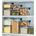 thumbnail image 5 of Airtight Food Storage Containers with Lids, Transplastic Dry Food Pantry Organizers for Grains Pasta Snacks, Stackable Kitchen Canisters in Multiple Sizes, 5 of 5