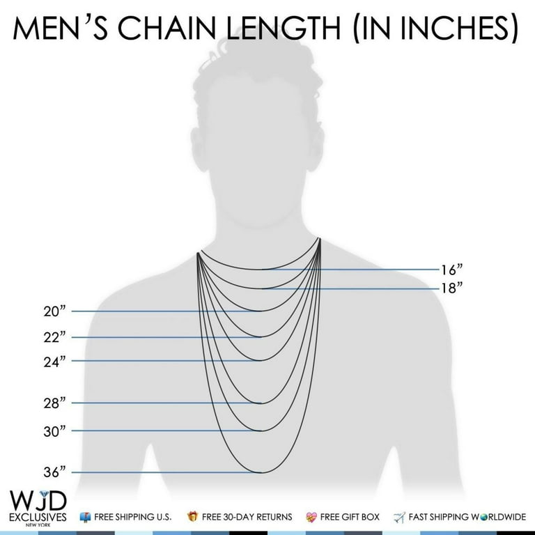 18 4mm deals rope chain