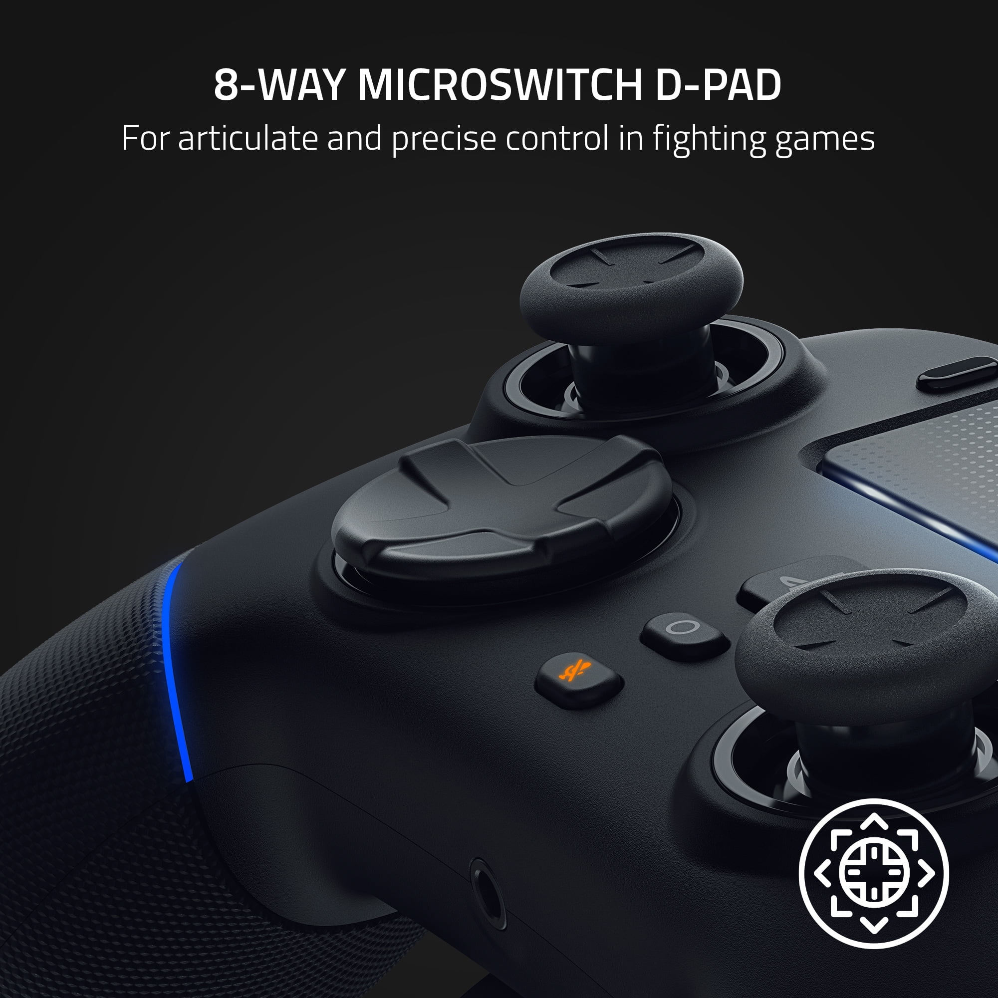 Razer Wolverine V2 Pro Wireless Gaming Controller for PlayStation 5 / PS5,  PC: Mecha-Tactile Action Buttons - 8-Way Microswitch D-Pad - HyperTrigger 