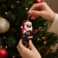 thumbnail image 6 of 2026 Christmas Home Party Decoration Christmas Figure Hanging Ornaments Musical Style Pendants For Xmas Tree Home Holiday Decoration Christmas Celebration Party Supplies, 6 of 7