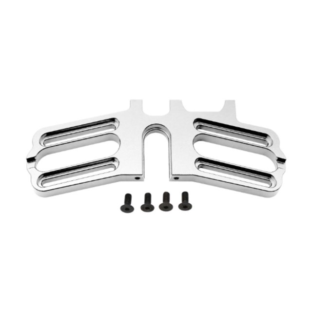 Bunblic 1:7 Scale RC Car Double Motor Bracket Wear Resistant DIY Modified Motor Mount Seat for Remote Control Vehicles Truck Fittings