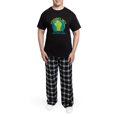 thumbnail image 5 of CafePress - Introverts Unite Men's Dark Pajamas - Men's Dark Loose Fit Cotton Pajama Set, 5 of 7