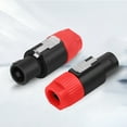 thumbnail image 4 of Conectores Speakon 4 Polos Conector Audio Ohm para NL4FC NL4FX NLT4X, 4 of 9