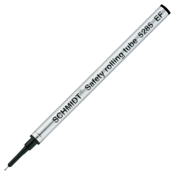Schmidt 5285 Extra Fine Rollerball Metal Refill - Black Ink