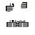 thumbnail image 6 of Baoblaze Medal Hanger Display Trophy Shelf Wall Mount Hanging Ribbon Display Medal Holder A, 6 of 8
