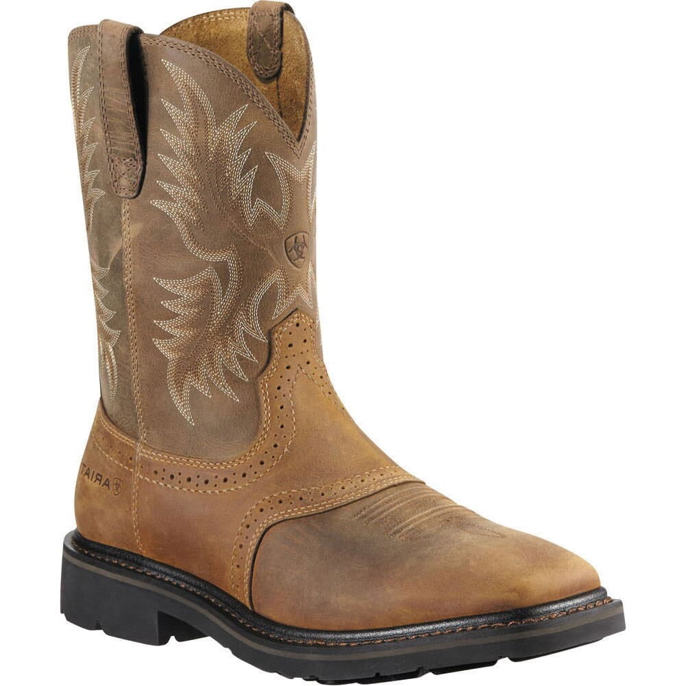 ariat men's sierra h2o steel toe work boots