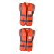 thumbnail image 3 of Sonducket Chaleco reflectante premium chaleco impermeable sin mangas de seguridad amarillo L Type2, 3 of 6
