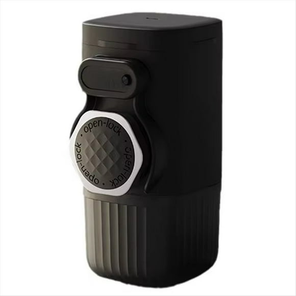 Cafetera Espresso Portátil, Máquina de Cápsulas Prensadas A Mano para Uso Al Aire Libre y Doméstico, Cafetera Espresso Compacta