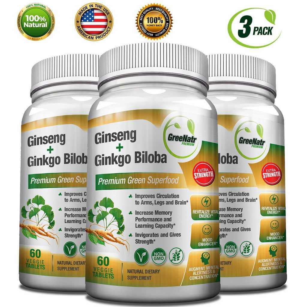 Panax Ginseng + Ginkgo Biloba