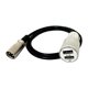 thumbnail image 1 of USB Car Charger  USB Charger Spare Accs Portable Double USB, 1 of 9