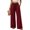 Red, variant on Hsovts Oversized Wide Leg Sweatpants for Women, High Rise Drawstring Elastic Waist Baggy Barrel Sweatpant, Casual Pants With Pockets Gray M